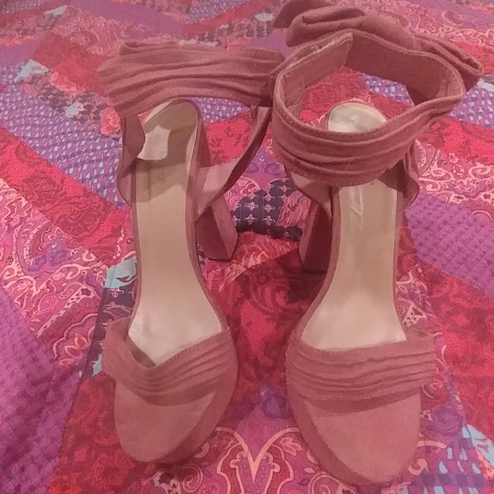 Dusty Rose Sandals